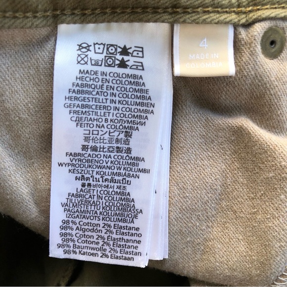 Michael Kors Women's skinny jeans Smoky Olive size 4 - Picture 8 of 8